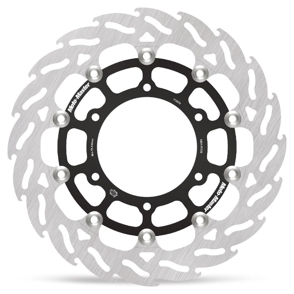 Brake Disc Road Flame Racing - Floating - Front Right - Suzuki: Gsx-s1000(f) - Grafite Offroad