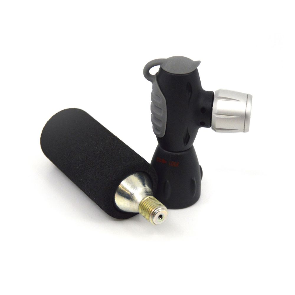 Co2 Inflator Adjustable with Cartridge - Grafite Offroad
