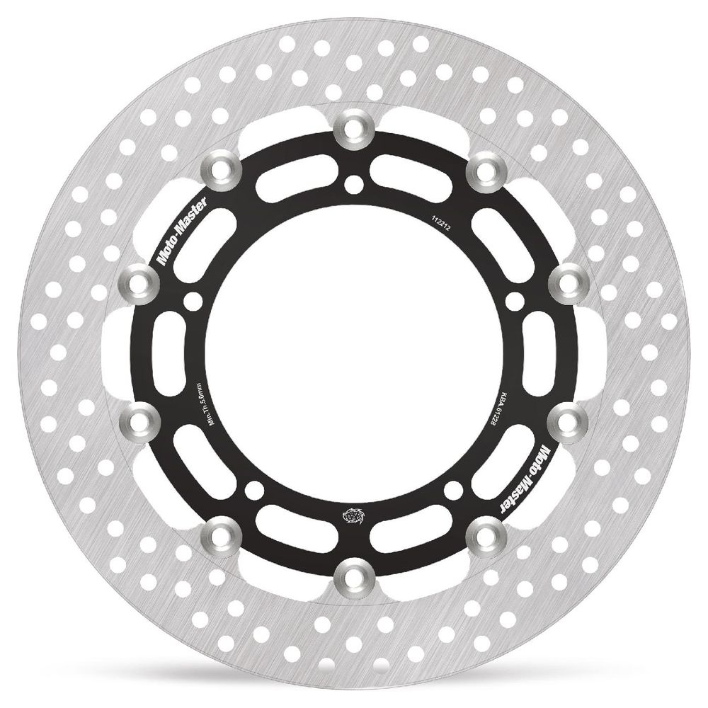 Brake Disc Road Halo Racing - Floating - Front - Yamaha: Fz6, Yzf R6 - Grafite Offroad