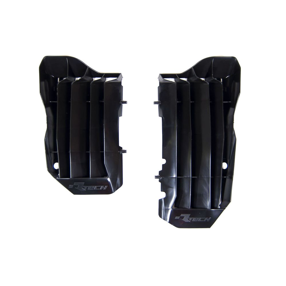 Oversize Radiator Louvers Sx-dx Black Replica Honda - Grafite Offroad