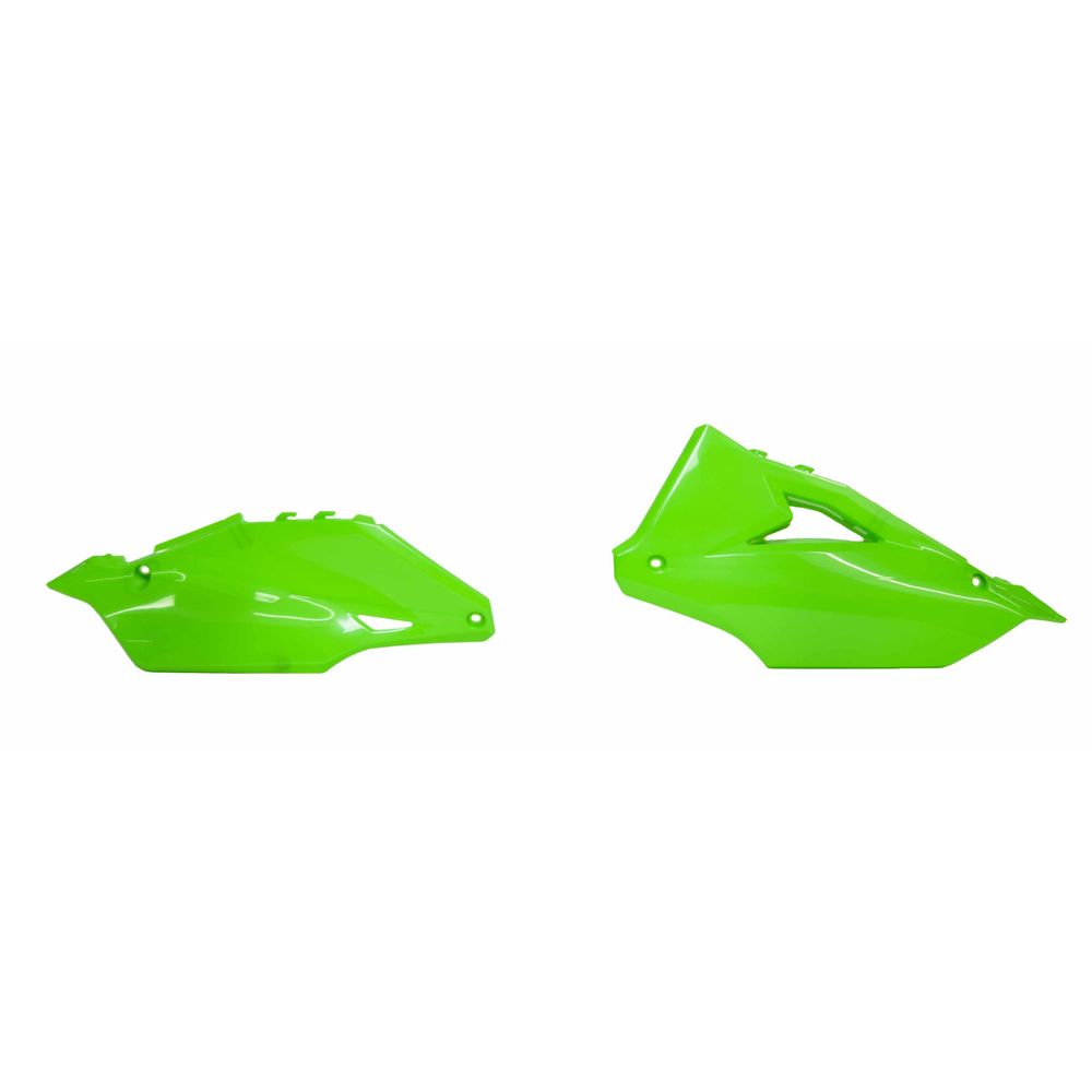 Side Panels Neon Green Replica Kawasaki - Grafite Offroad