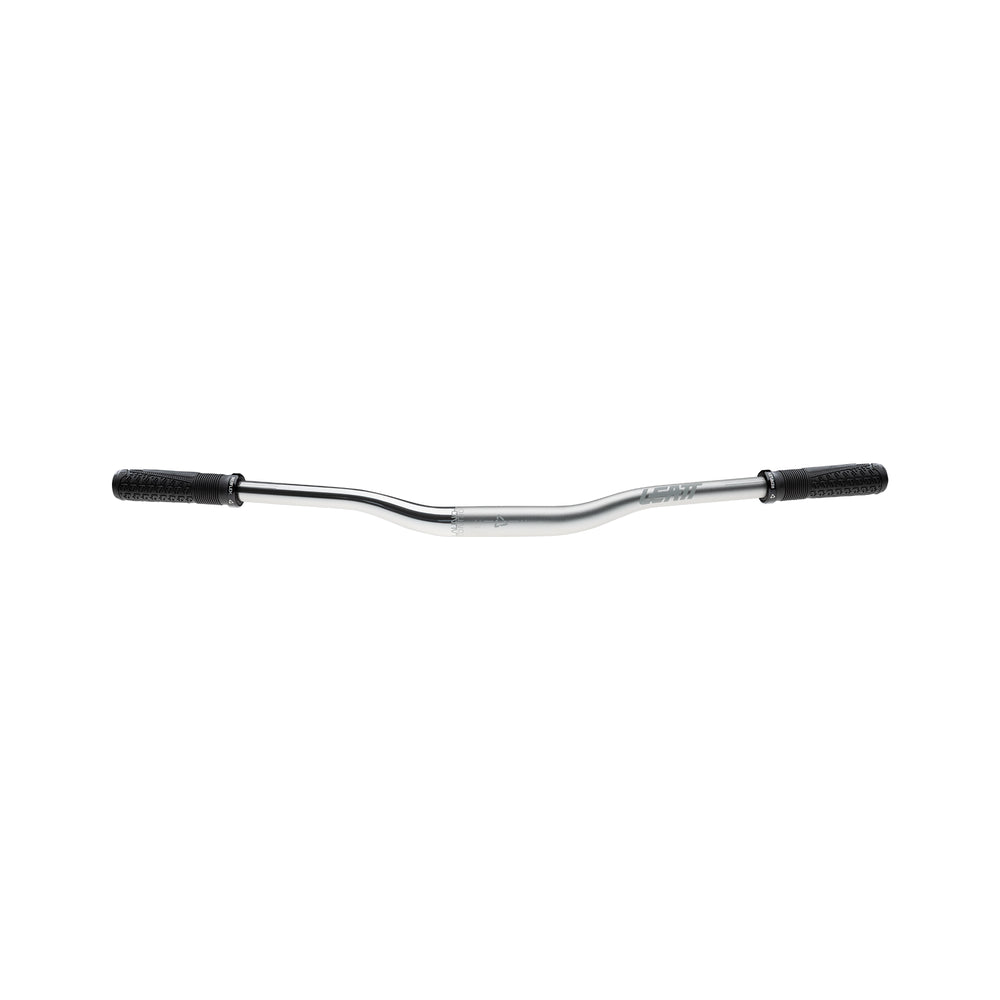 MTB Handlebar Kit Leatt Launch Control 6.0 31.8mm Clamp Mid Rise 23mm 9° 800mm Blast Silver Leatt