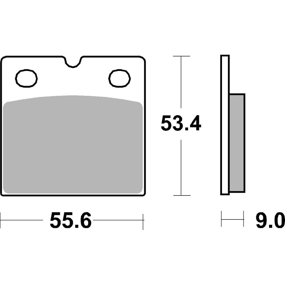 Street Brake Pads | Organic Standard | Front and Rear - Ecer90