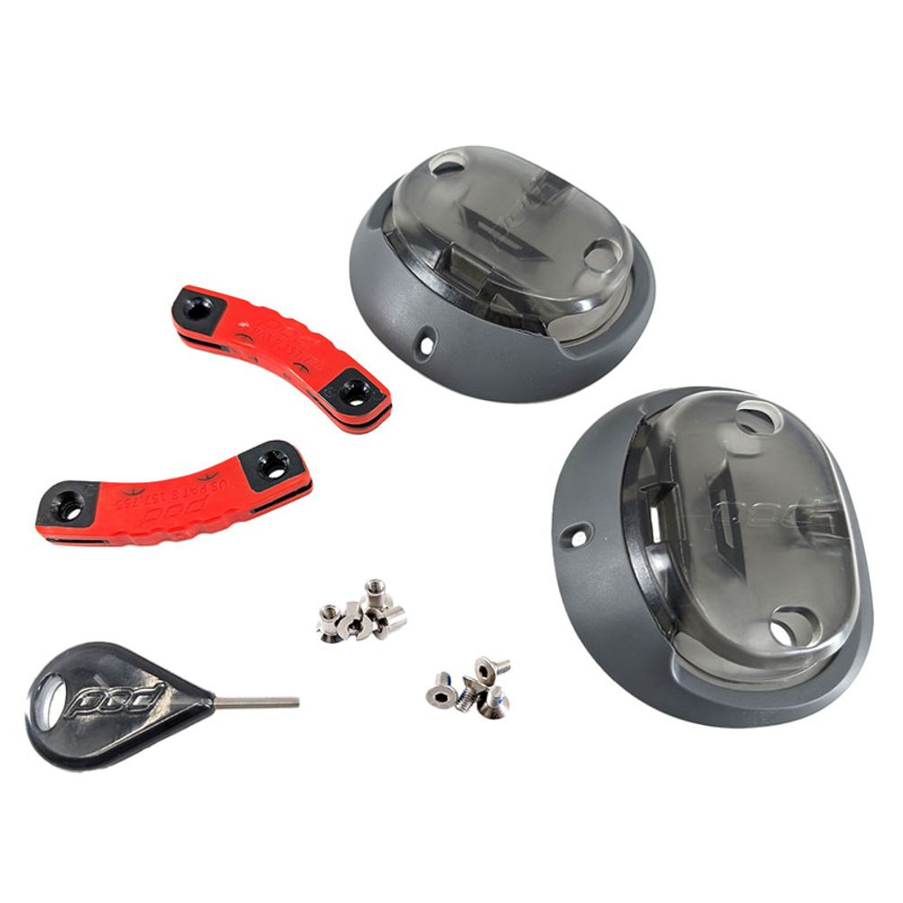 Kx 3.0 Hinge Rebuild Set Red/black One Size - Grafite Offroad