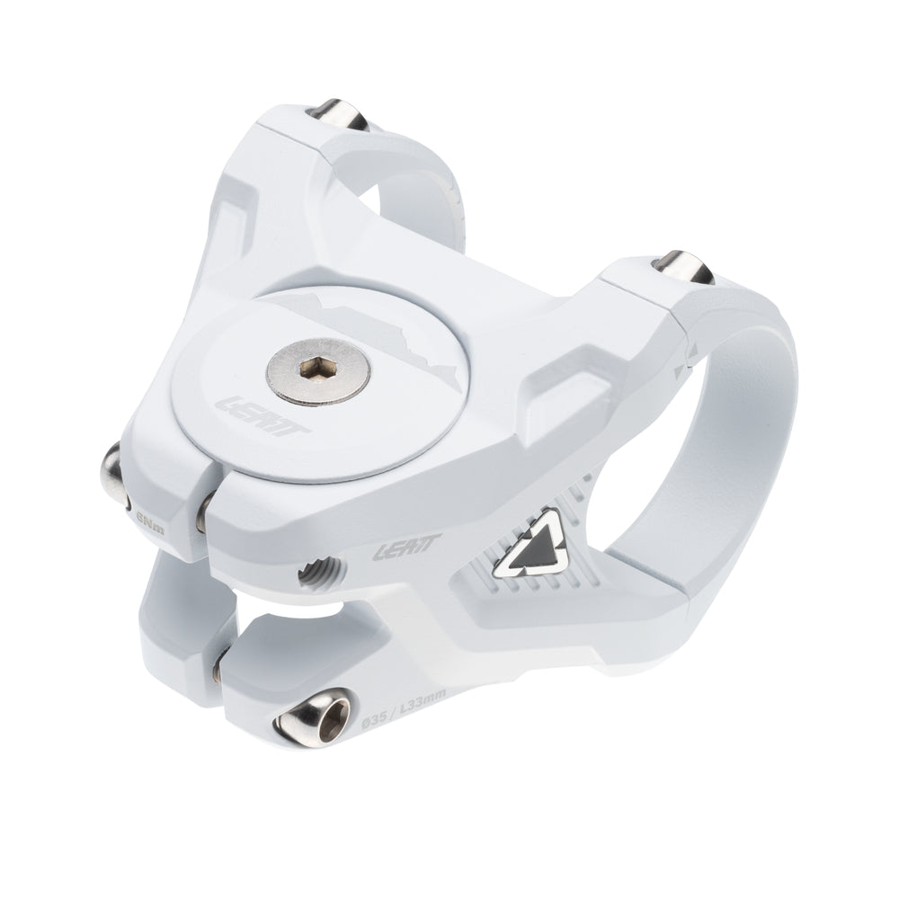Attacco Manubrio Ceramag Gravity 8.0ti | Bianco | 33mm Leatt