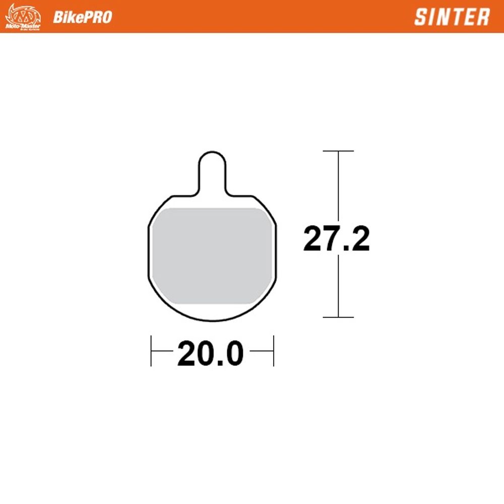 Brake Pads Bicycle Sinter: Hayes Mx - Grafite Offroad