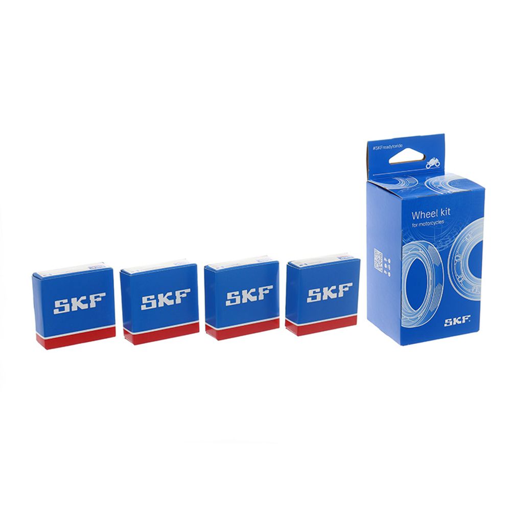 Skf Rear Wheel Bearing Kit Oem Compatible Ducati - Grafite Offroad