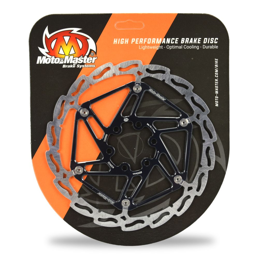 Bicycle Flame Floating Disc 203x2.0mm (sur-ron Rear) - Grafite Offroad