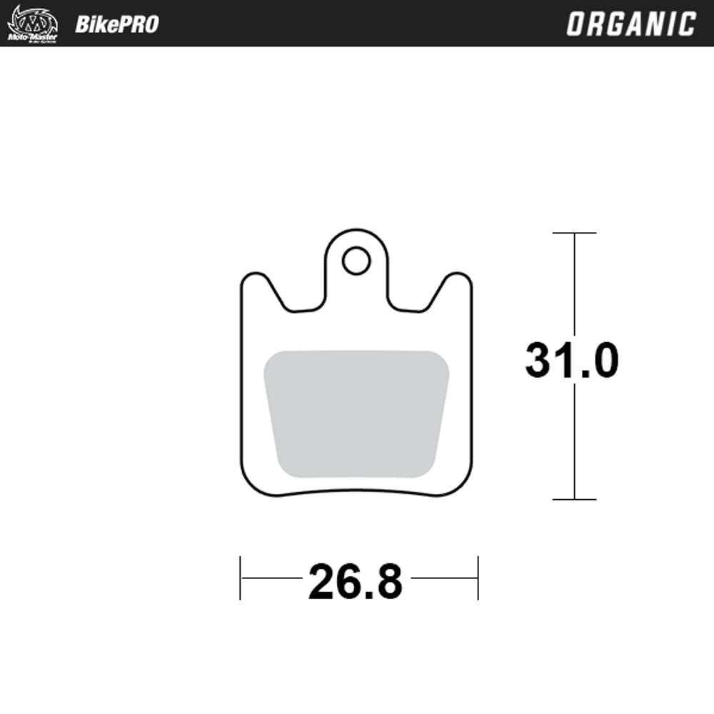 Brake Pad Bicycle Organic - Hope Tech 3 X2 - Grafite Offroad