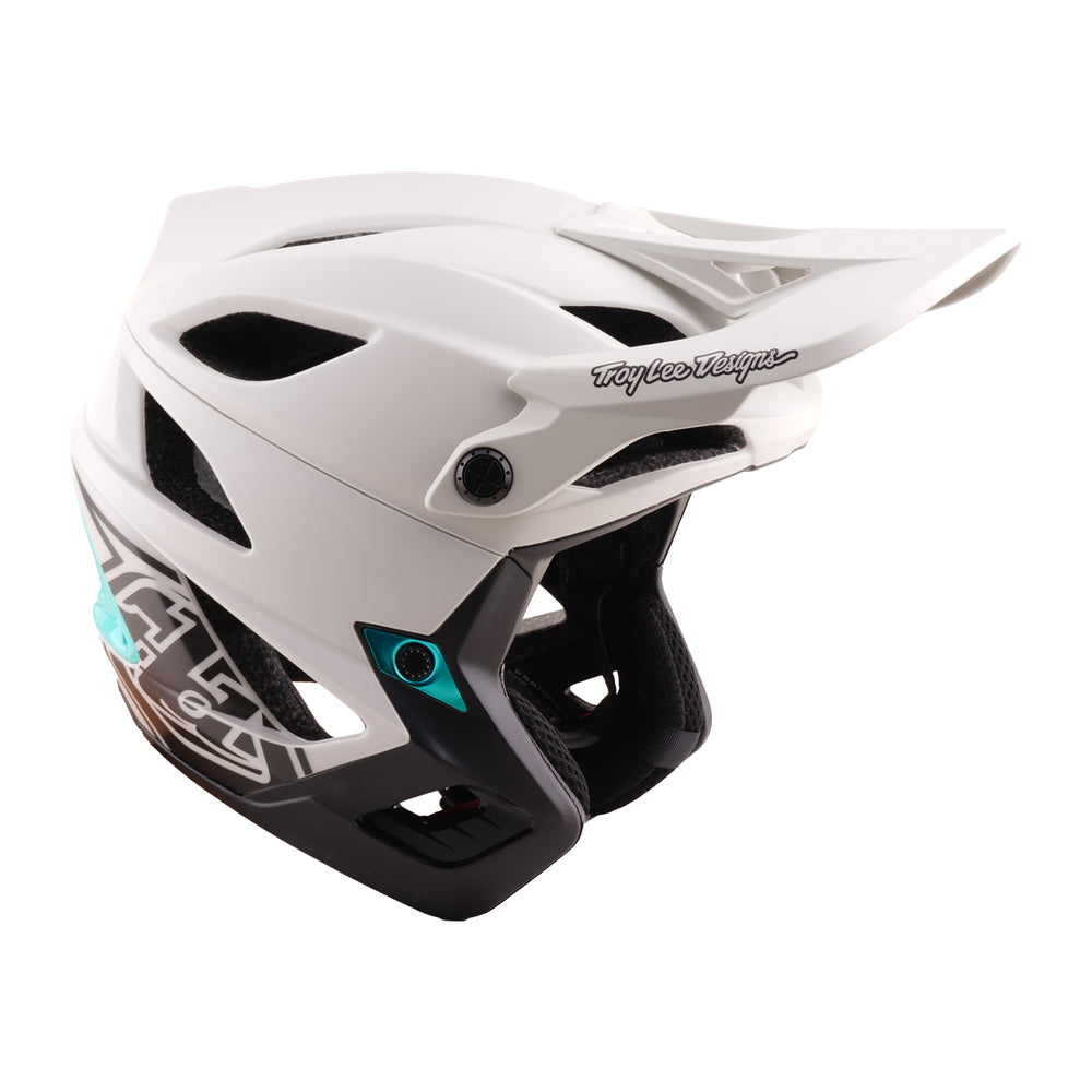Casco Stage Stunt Drone Pumice / Real Teal XS/SM Troy Lee Designs