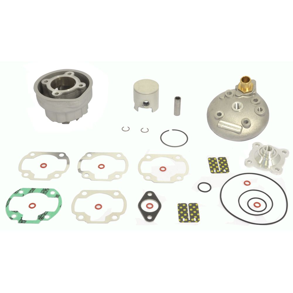 Big Bore Cylinder Kit With Modular Head Ø 47,6 mm, 70 cc, Pin Ø 12 mm - Grafite Offroad