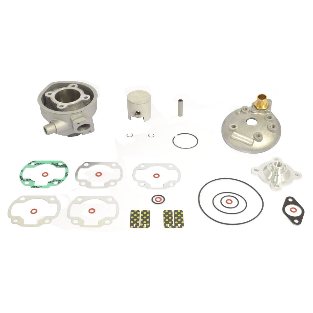 Big Bore Cylinder Kit With Modular Head Ø 47,6 mm, 70 cc, Pin Ø 10 mm - Grafite Offroad