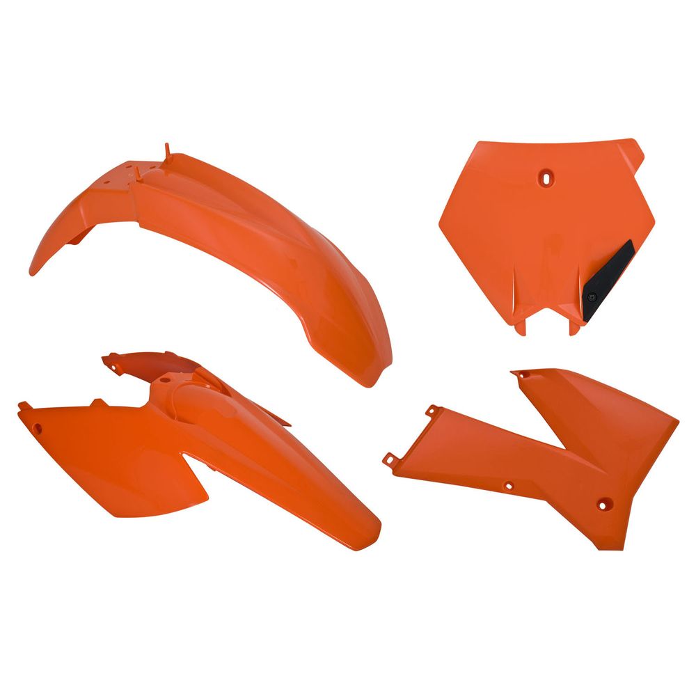 Plastics Kit 4 Pcs K Orange Replica Ktm - Grafite Offroad