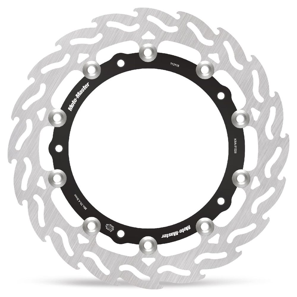 Brake Disc Road Flame - Floating - Front Right - Bmw: F800/850, R1100/1150, K1200 - Grafite Offroad