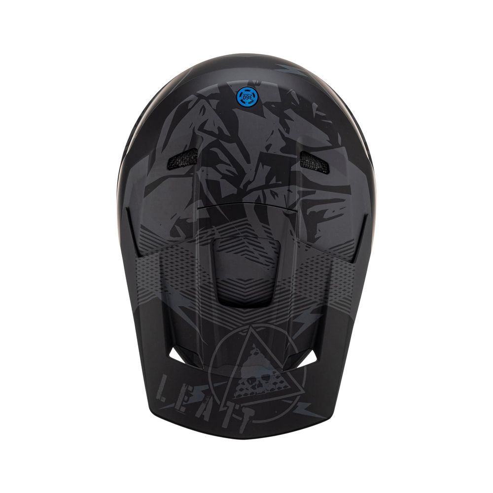 Visiera Casco Di Ricambio Moto 2.5 V23 | Nero Opaco | XS-S Leatt