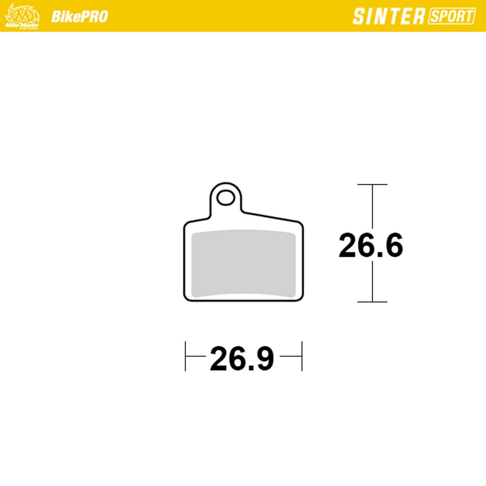 Brake Pads Bicycle Sinter Sport: Hayes Stroker Ryde, Dyno - Grafite Offroad