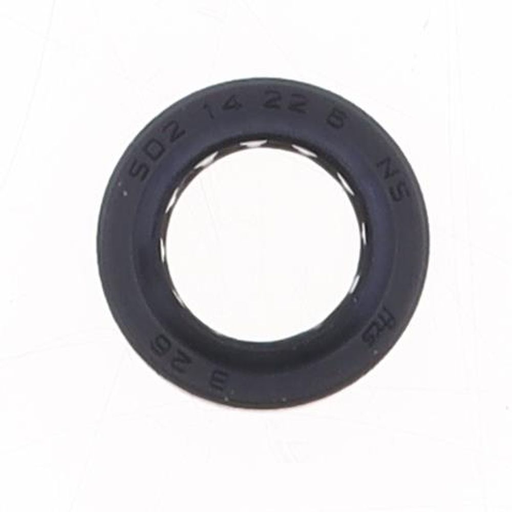 Oil Seal with Rubber Exterior 14x22x6 mm in NBR with one Seal-lip and one Dust Slip - Grafite Offroad