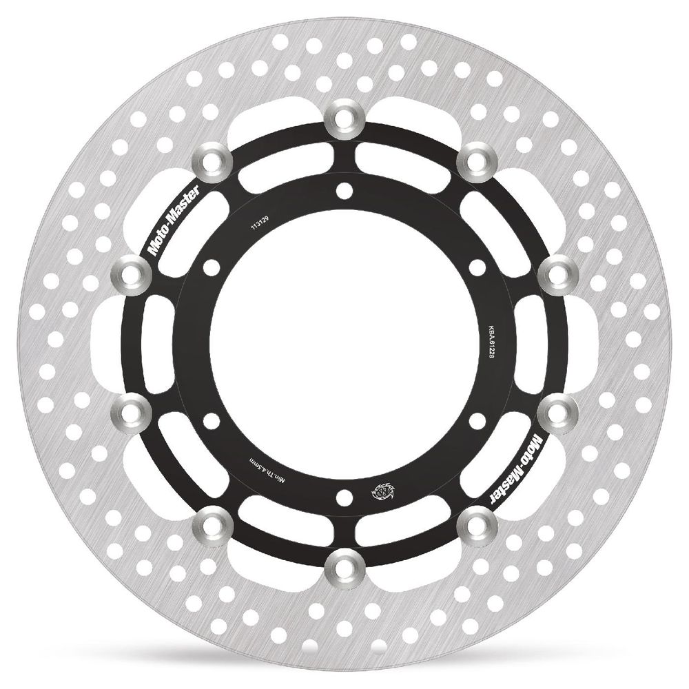 Brake Disc Road Halo - Floating - Front - Yamaha: Xt660x - Grafite Offroad