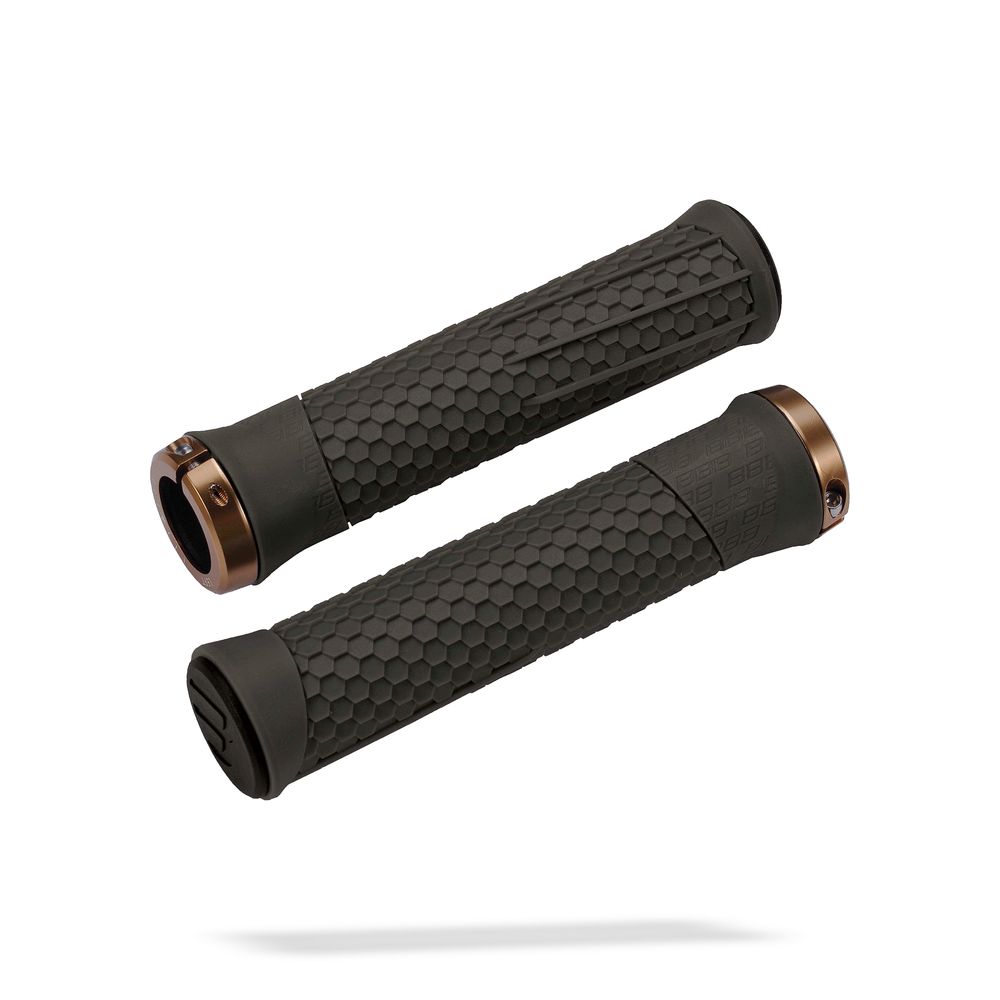 Bike Grips Python | 142mm | Moss-green - Grafite Offroad