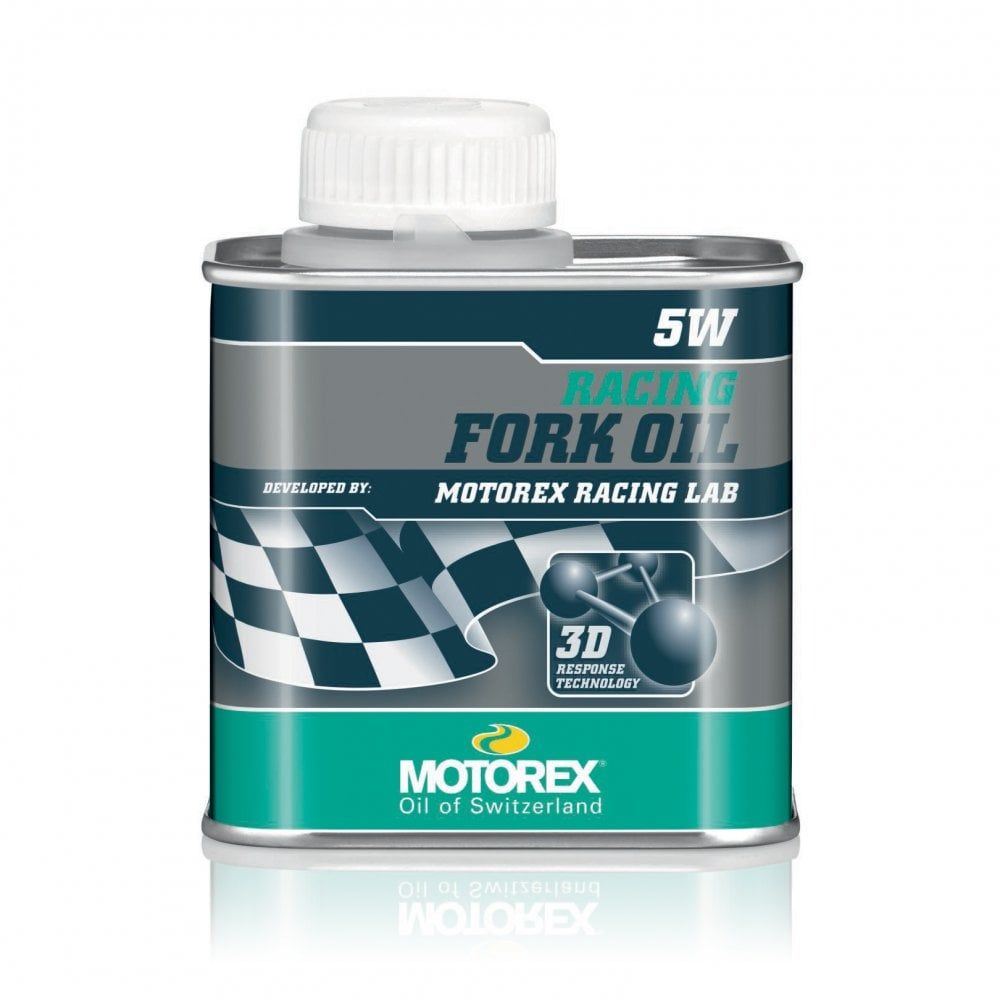 Racing Fork Oil 5w Tin 250 Ml - Packaging 12 Pz - - Grafite Offroad