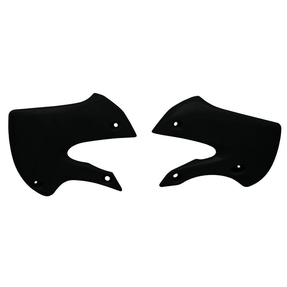 Radiator Scoops Black Replica Kawasaki/suzuki - Grafite Offroad