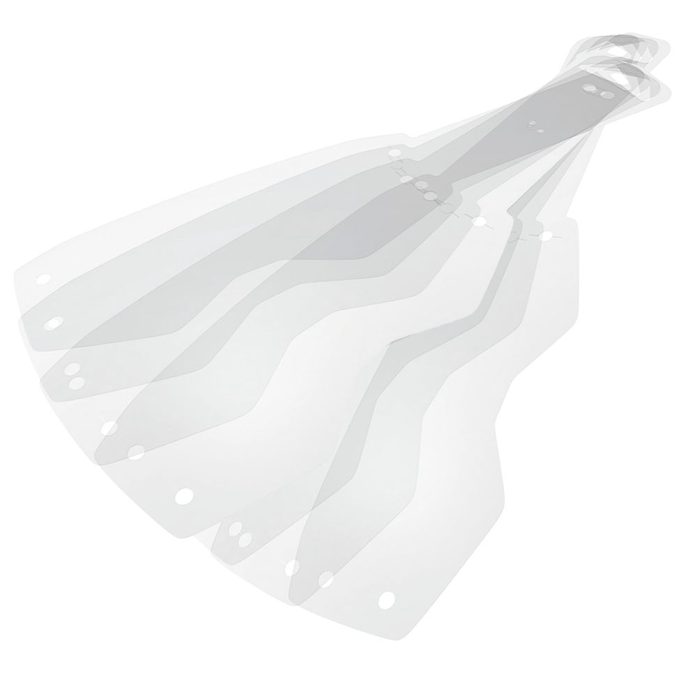 Fly Racing Laminate Tear-offs 7 Stack / 2 Pk - Grafite Offroad