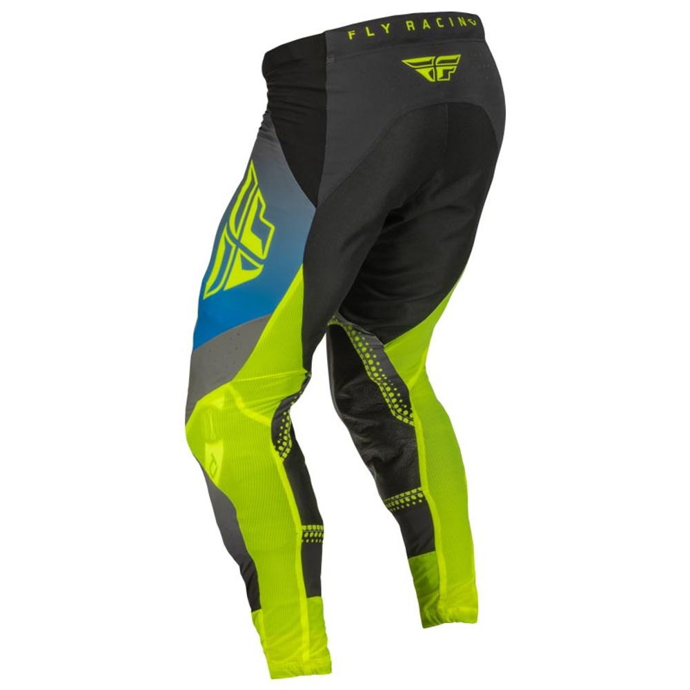Trousers Lite Grey/Blue/Fluo Tg 34 - Grafite Offroad