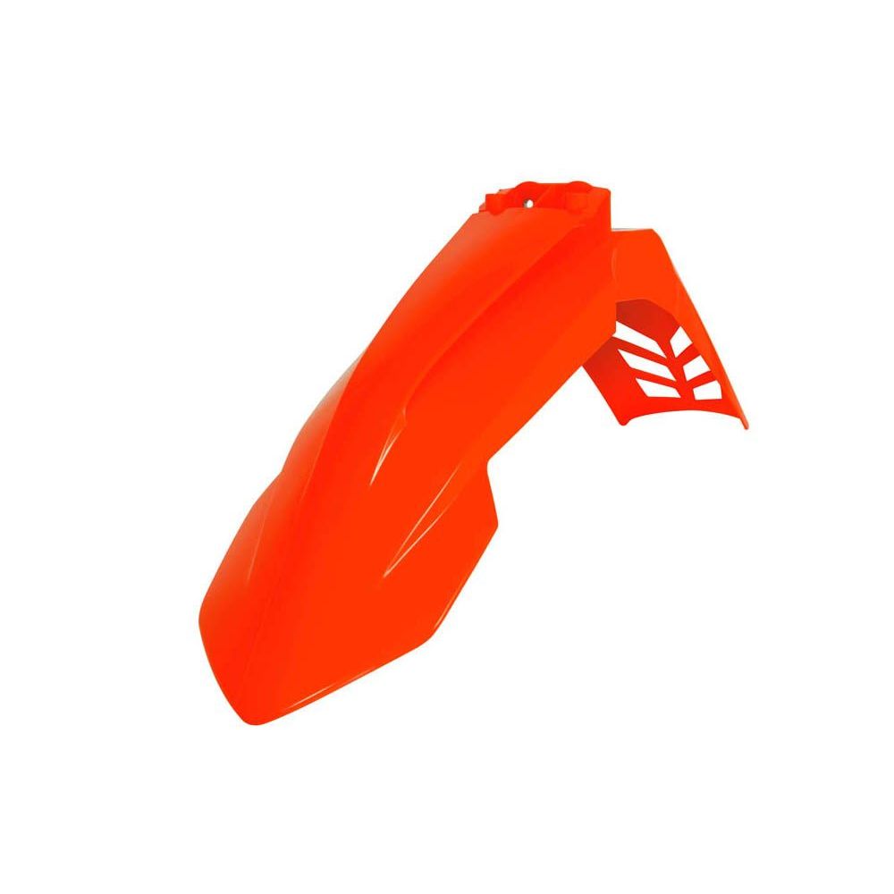 Vented Front Fender Neon Orange Replica Ktm - Grafite Offroad