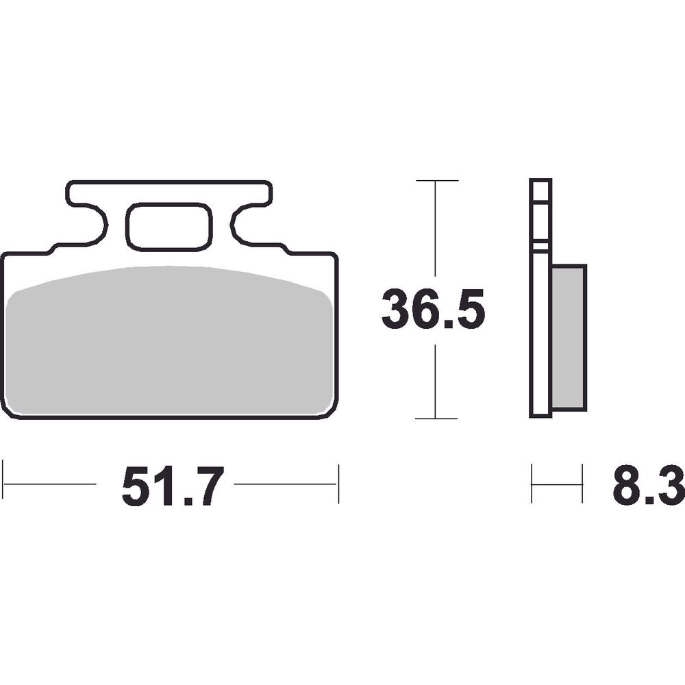 Street Brake Pads | Organic Standard | Front and Rear - Ecer90