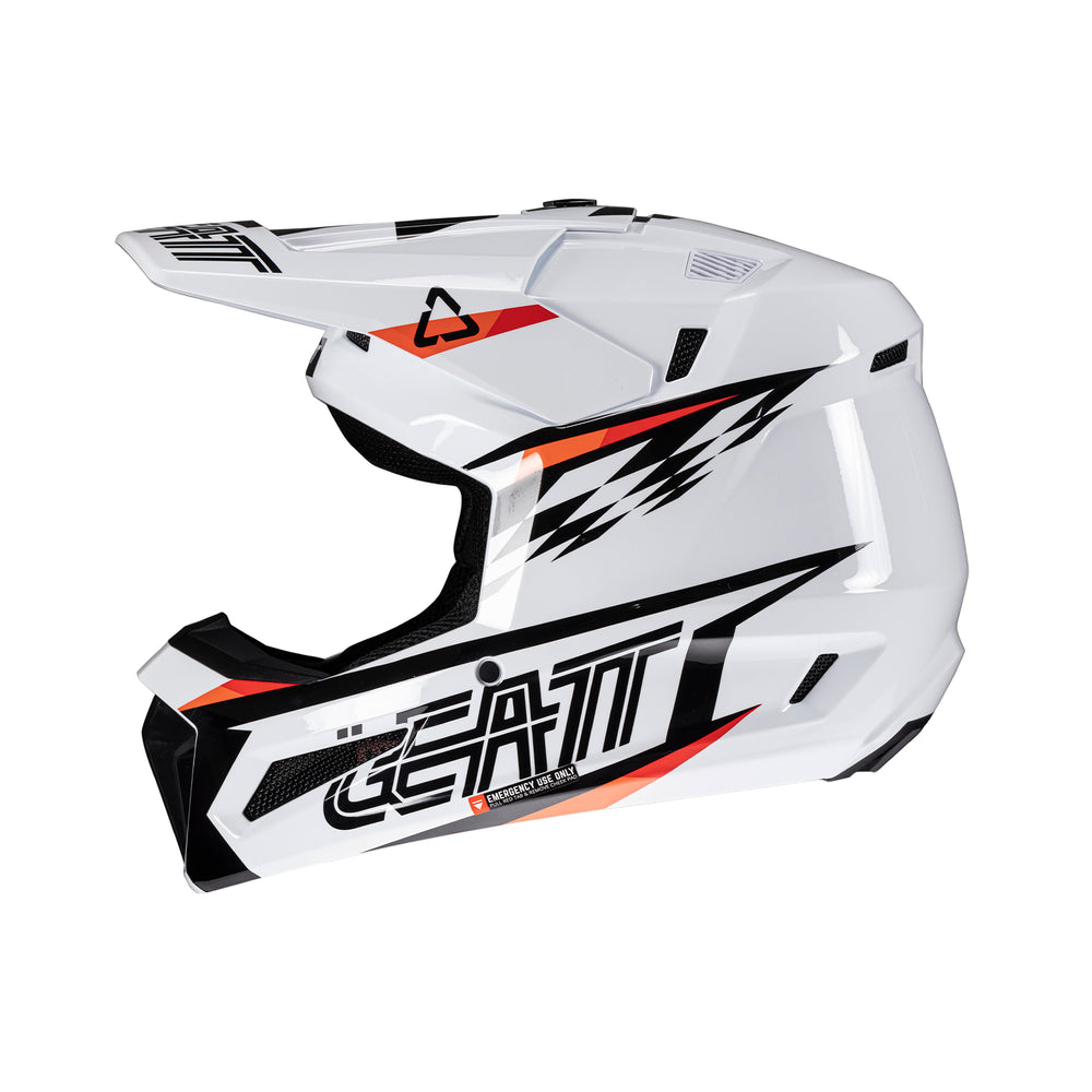 Moto 3.5 Jr Helmet Kit Leatt - Grafite Offroad