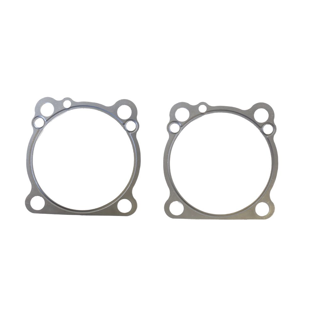 Base Gasket Kit, Rubber Coated Steel, Type B, Big Bore 3 3/4" (th. 0.015") - Grafite Offroad
