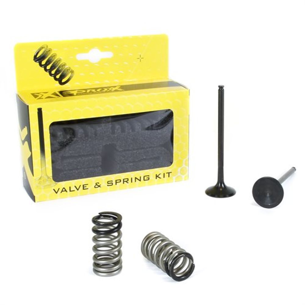 Prox Steel Exhaust Valve/spring Kit Ktm250sx-f/exc-f `08-12 - Grafite Offroad
