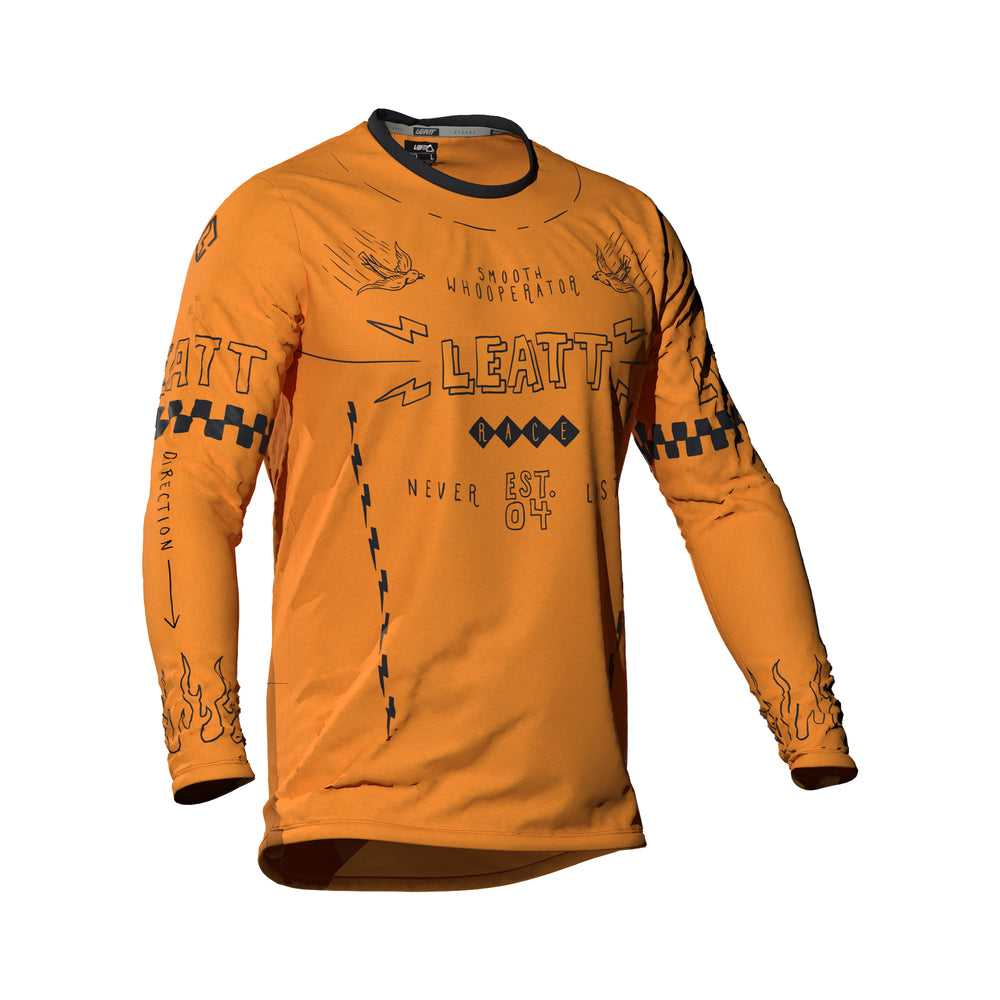 MTB Gravity 3.0 Long Sleeve Jr Jersey - Grafite Offroad