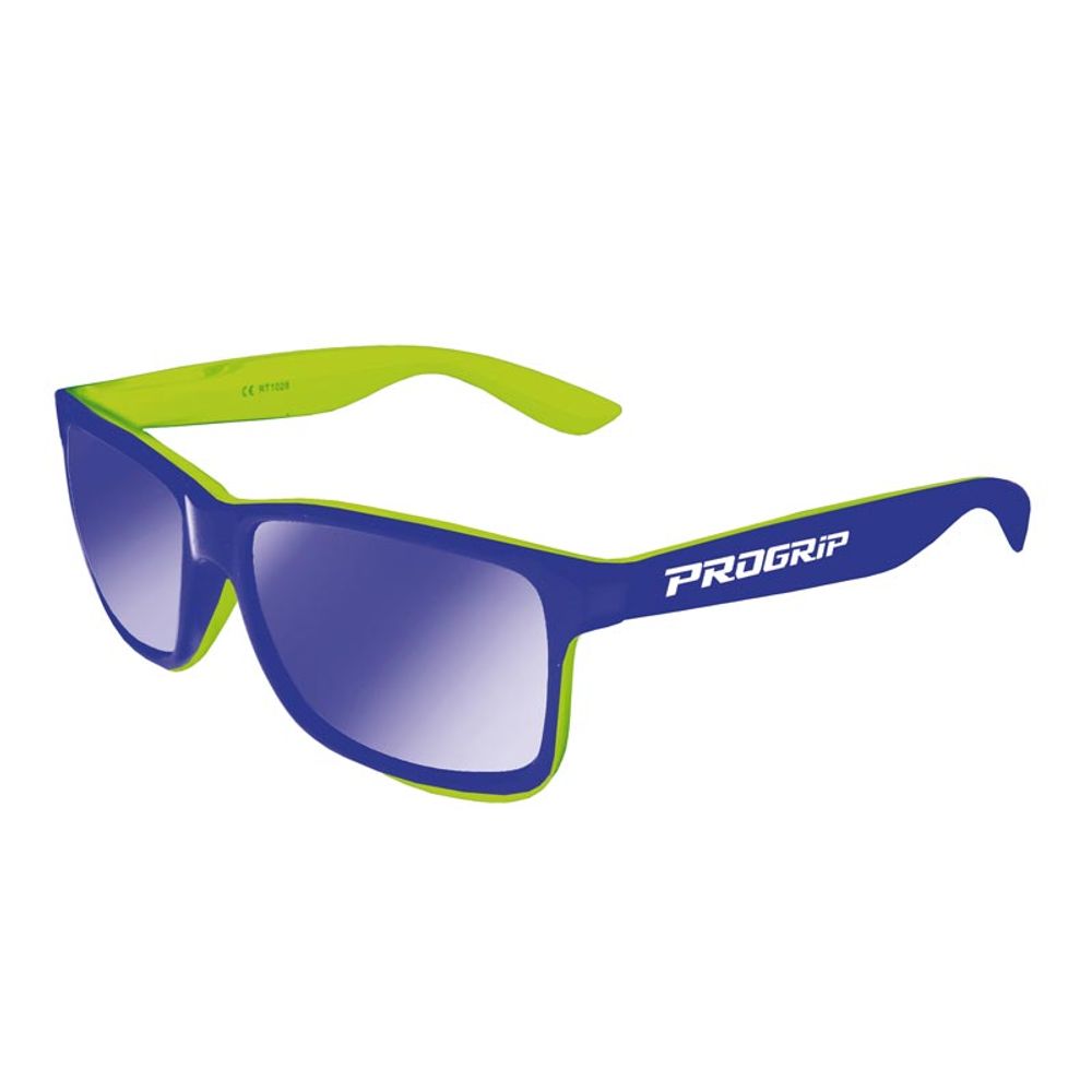 Gafas de sol Progrip 3605 Azul eléctrico/amarillo flúor - Lente multicapa azul