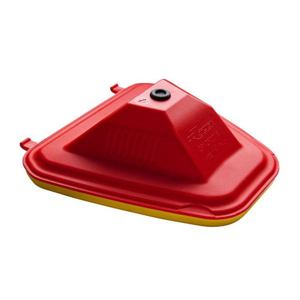 Air Box Cover Red-yellow Replica Yamaha - Grafite Offroad
