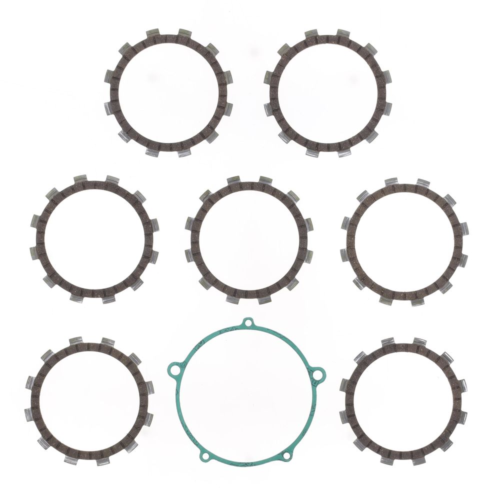 Friction Plates Kit with Clutch Cover Gasket - Grafite Offroad