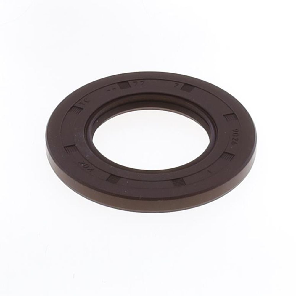 Oil Seal with Rubber Exterior 44x77x7 mm in FKM with one Seal-lip, one Dust Lip and Spring - Grafite Offroad