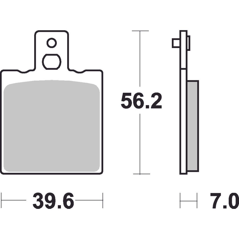Street Brake Pads | Organic Standard | Front and Rear - Ecer90