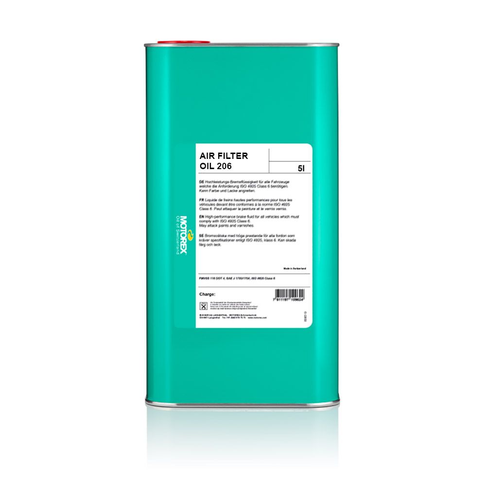Air Filter Oil 206 Can 5 Ltr - Grafite Offroad