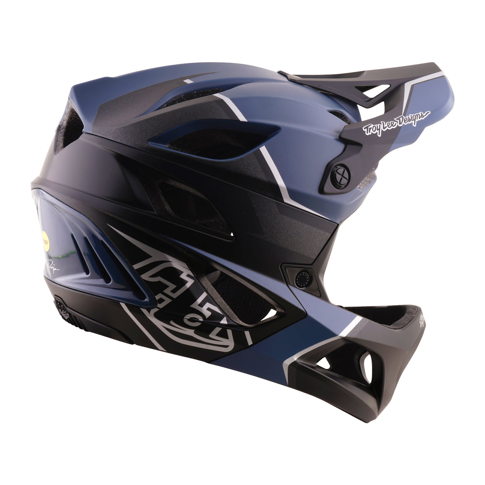 Helmet Stage 2 - Surface - Blue / Black - M/L Troy Lee Designs - Grafite Offroad