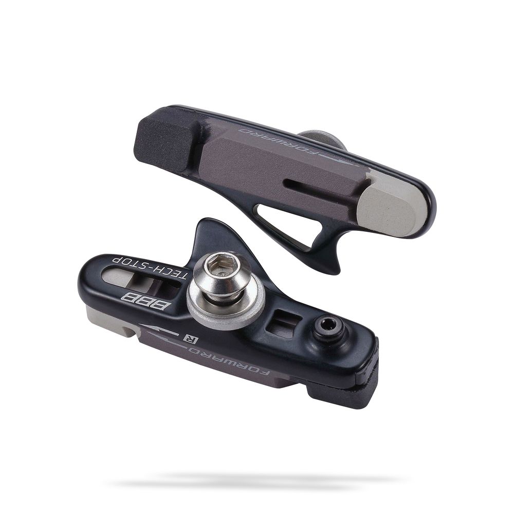 Rim Brake Pads Techstop Cartridge - Triple Color - V Brake - 4pz - Grafite Offroad