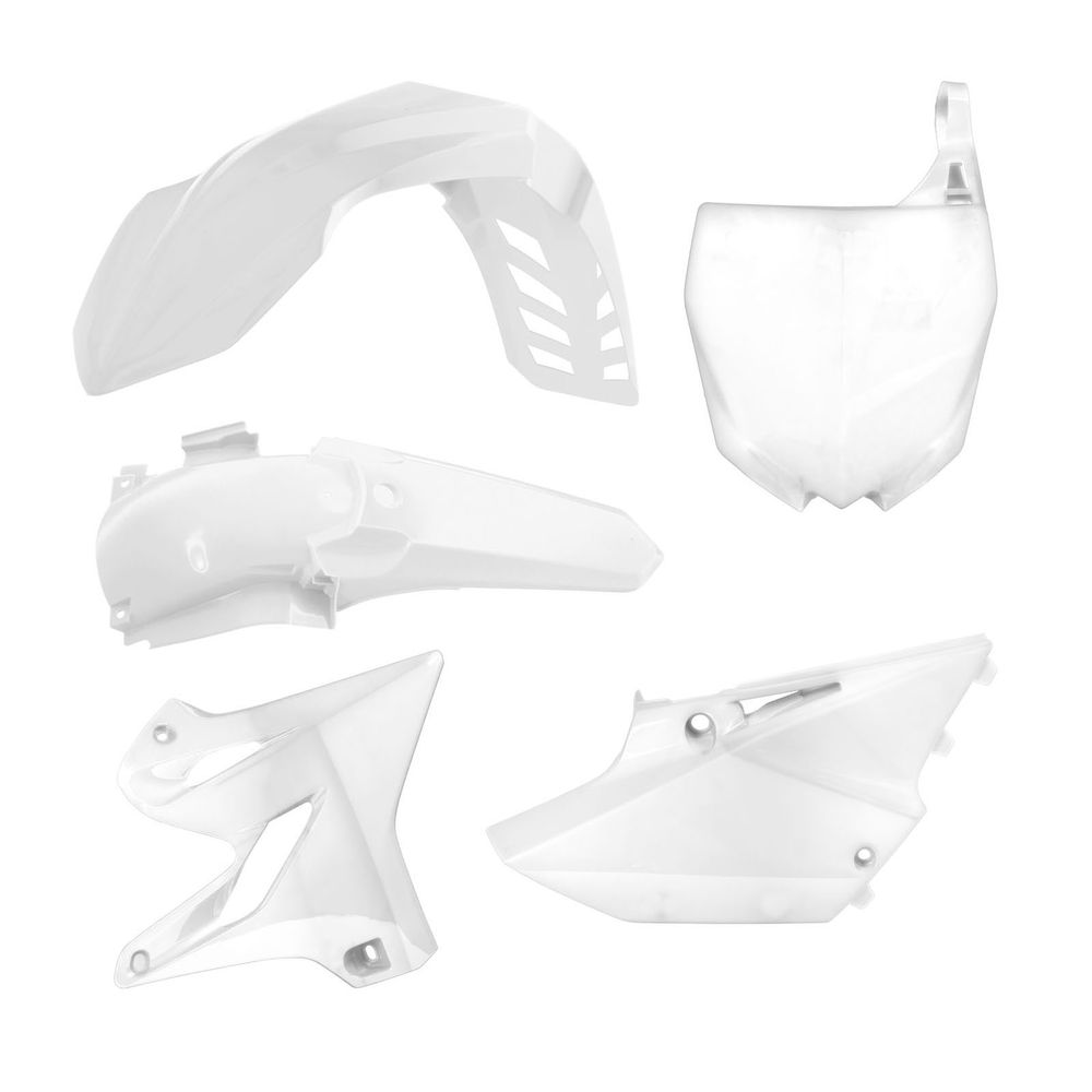 Plastics Kit 5 Pcs White Replica Yamaha - Grafite Offroad