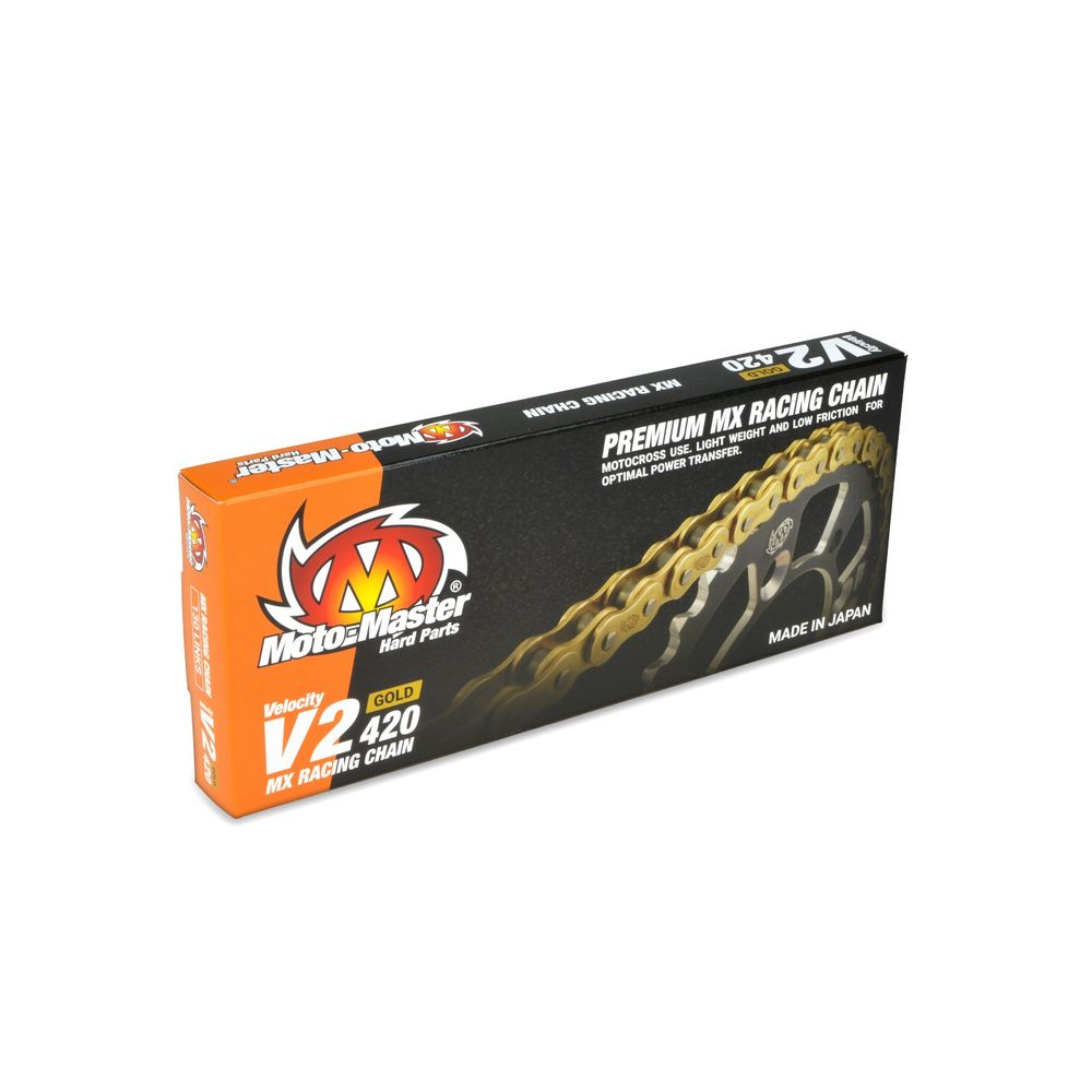 Chain V2-420 Gold (130 Links, with Clip) - Grafite Offroad