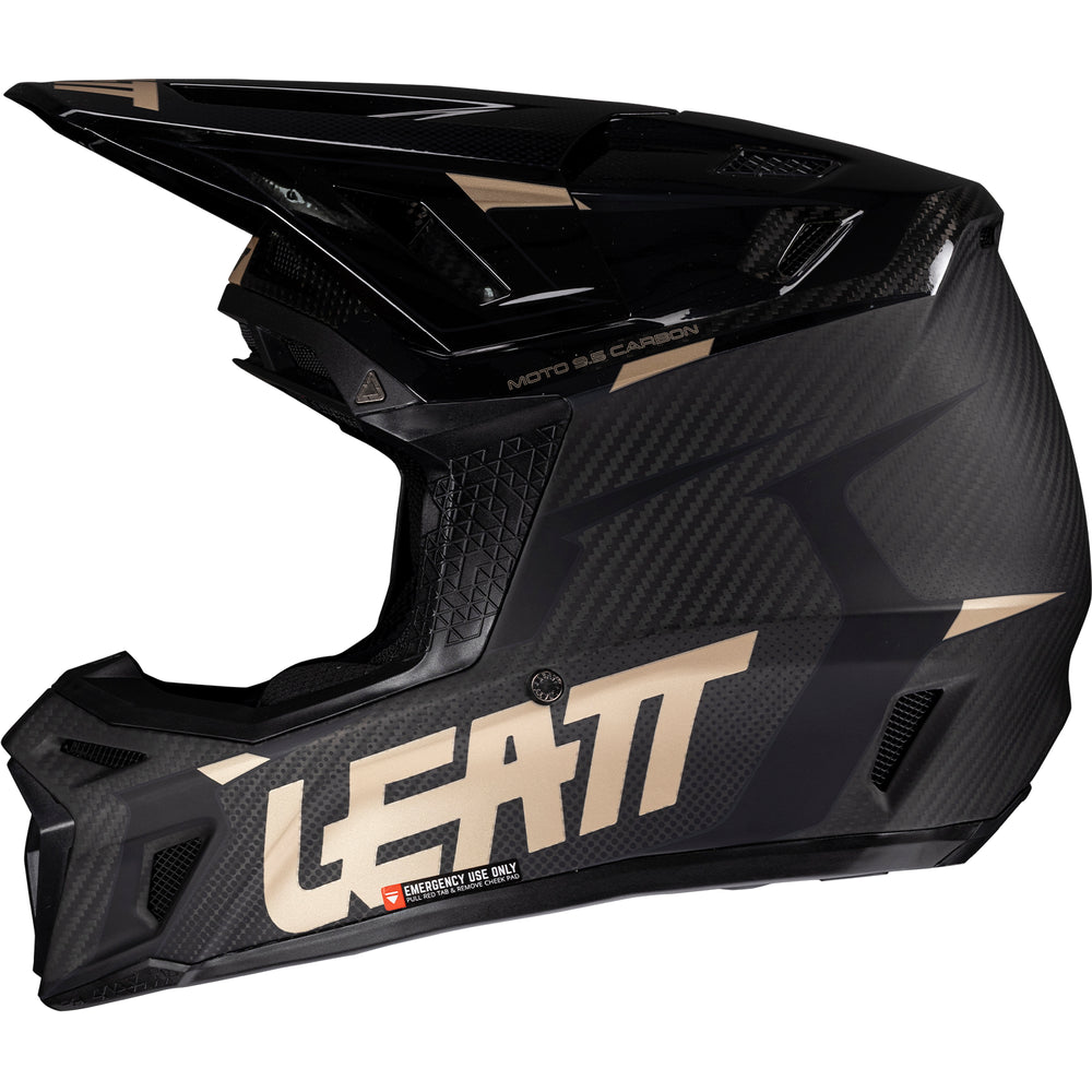 Moto 9.5 Helmet Kit Leatt - Grafite Offroad