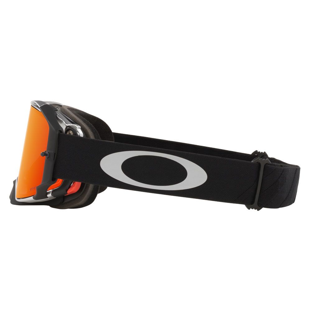 Maschera Airbrake MX, Fascia Tuff Blocks Nero , Lente Prizm MX Torch Iridium