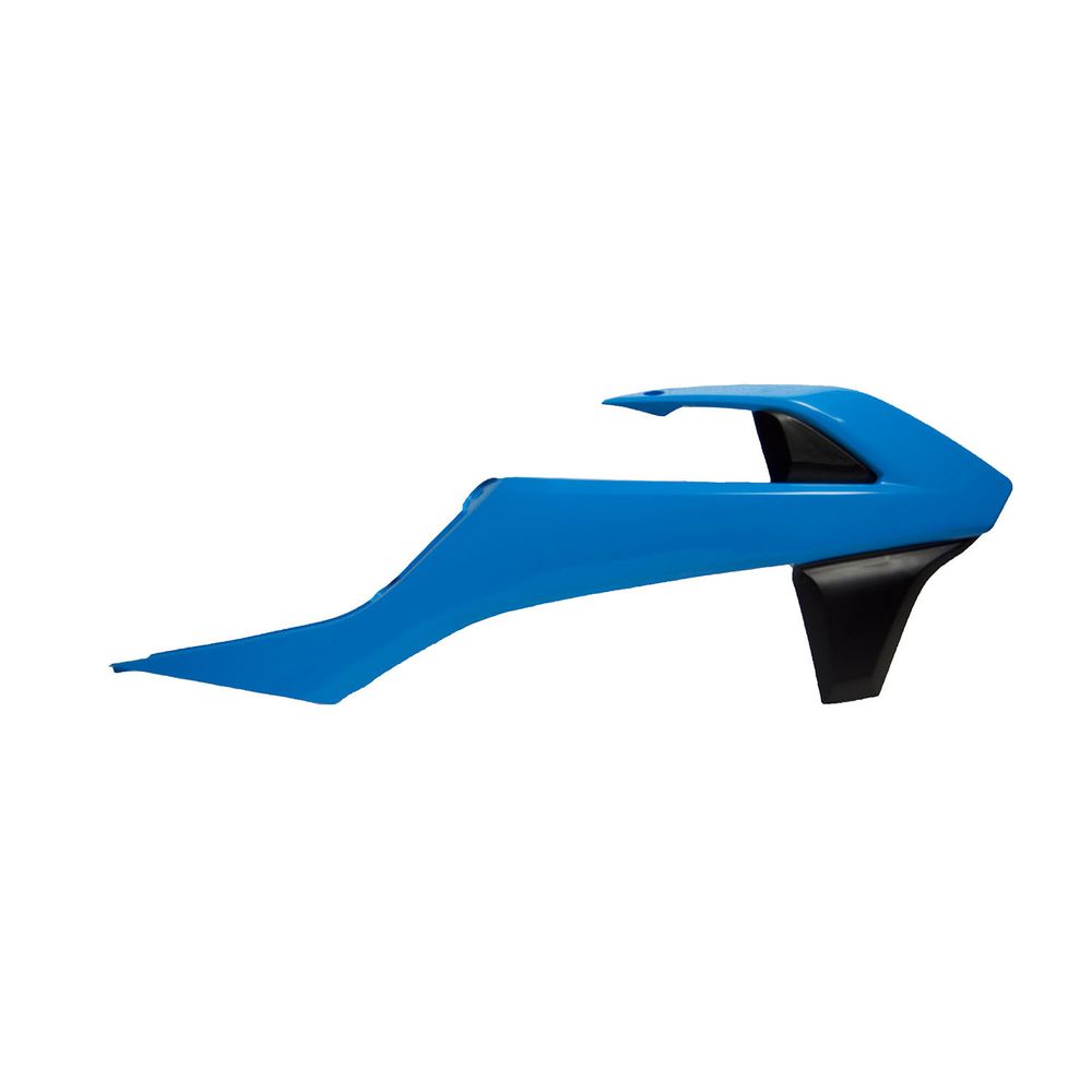 Radiator Scoops Vintage Light Blue-black Replica Ktm - Grafite Offroad