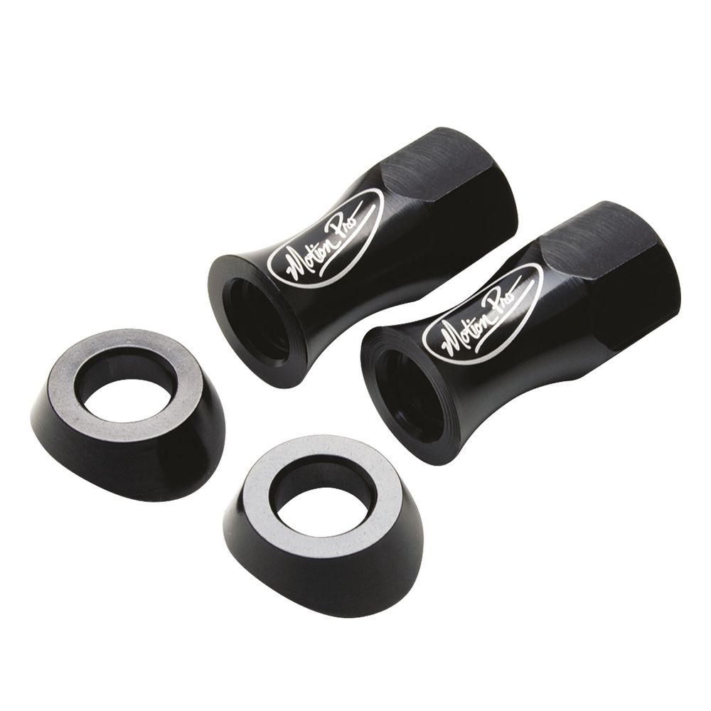 Liteloc Rim Lock Nuts with Beveled Washers, 13mm (pair) - Grafite Offroad
