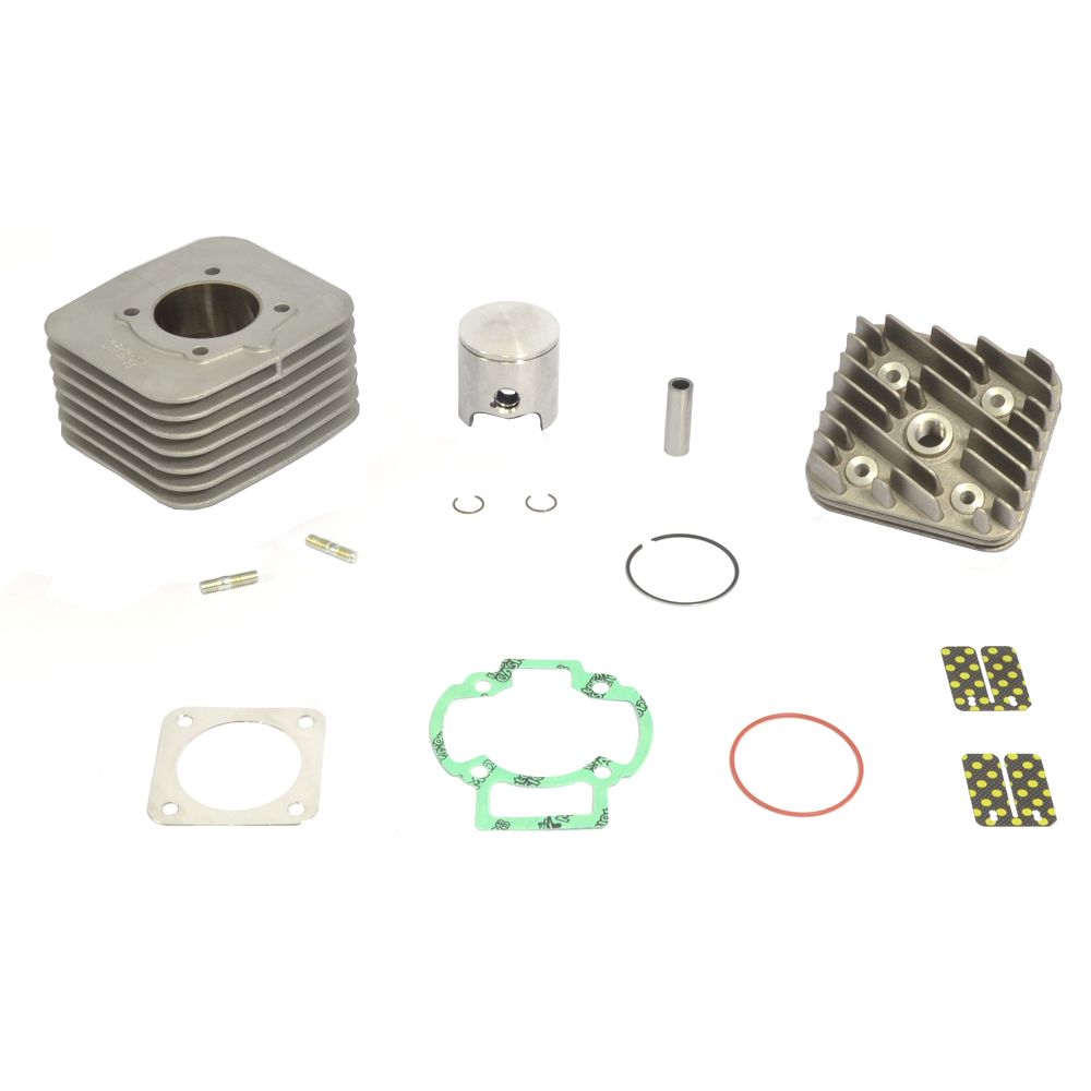Big Bore Cylinder Kit Long Stroke With Head Ø 47,6 mm, 80 cc - Grafite Offroad