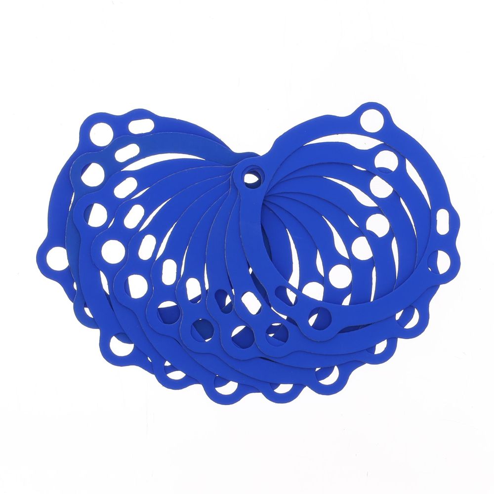Cylinder Head Gasket, M0115 Material, Blue PTFE Coated (th. 0.030") - Set of 10 pcs - Grafite Offroad