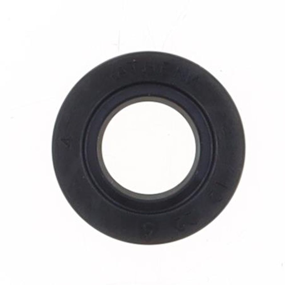 Oil Seal with Rubber Exterior 12x22x5 mm in NBR with one Seal-lip, one Dust Lip and Spring - Grafite Offroad